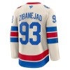 Maillot de Hockey New York Rangers Fanatics Premium Mika Zibanejad 2025-26 Blanc Winter Classic - Homme