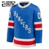 Maillot de Hockey New York Rangers Personnaliser Fanatics Centennial Premium 2025-26 Bleu - Enfant