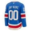 Maillot de Hockey New York Rangers Personnaliser Fanatics Centennial Premium 2025-26 Bleu - Homme