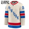 Maillot de Hockey New York Rangers Personnaliser Fanatics Premium 2025-26 Blanc Winter Classic - Enfant