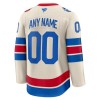 Maillot de Hockey New York Rangers Personnaliser Fanatics Premium 2025-26 Blanc Winter Classic - Homme