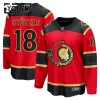 Maillot de Hockey Ottawa Senators Fanatics Premium Tim Stutzle 2025-26 Rouge Troisième - Enfant