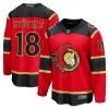 Maillot de Hockey Ottawa Senators Fanatics Premium Tim Stutzle 2025-26 Rouge Troisième - Homme