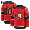 Maillot de Hockey Ottawa Senators Personnaliser Fanatics Premium 2025-26 Rouge Troisième - Enfant