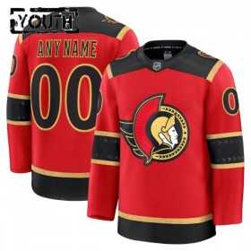Maillot de Hockey Ottawa Senators Personnaliser Fanatics Premium 2025-26 Rouge Troisième - Enfant