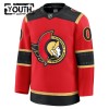 Maillot de Hockey Ottawa Senators Personnaliser Fanatics Premium 2025-26 Rouge Troisième - Enfant