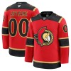 Maillot de Hockey Ottawa Senators Personnaliser Fanatics Premium 2025-26 Rouge Troisième - Homme
