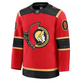 Maillot de Hockey Ottawa Senators Personnaliser Fanatics Premium 2025-26 Rouge Troisième - Homme