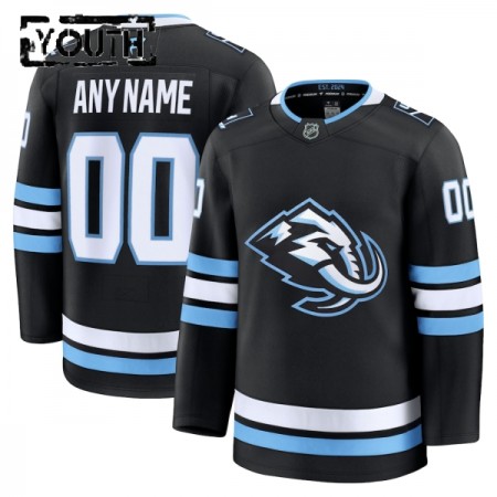 Maillot de Hockey Personnaliser Utah Hockey Club Fanatics Premium 2025-26 Noir Domicile - Enfant