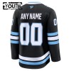 Maillot de Hockey Personnaliser Utah Hockey Club Fanatics Premium 2025-26 Noir Domicile - Enfant