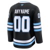 Maillot de Hockey Personnaliser Utah Hockey Club Fanatics Premium 2025-26 Noir Domicile - Homme