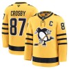 Maillot de Hockey Pittsburgh Penguins Fanatics Premium Sidney Crosby 2025-26 Gold Troisième - Homme