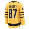 Maillot de Hockey Pittsburgh Penguins Fanatics Premium Sidney Crosby 2025-26 Gold Troisième - Homme