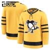 Maillot de Hockey Pittsburgh Penguins Personnaliser Fanatics Premium 2025-26 Gold Troisième - Enfant Maillot de Hockey Pittsburgh Penguins Personnaliser Fanatics Premium 2025-26 Gold Troisième - Enfant