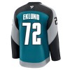 Maillot de Hockey San Jose Sharks Fanatics Premium William Eklund 2025-26 Teal Troisième - Homme