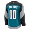 Maillot de Hockey San Jose Sharks Personnaliser Fanatics Premium 2025-26 Teal Troisième - Homme