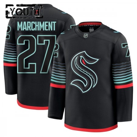 Maillot de Hockey Seattle Kraken Fanatics Premium Mason Marchment 2025-26 Noir Troisième - Enfant Maillot de Hockey Seattle Kraken Fanatics Premium Mason Marchment 2025-26 Noir Troisième - Enfant