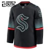 Maillot de Hockey Seattle Kraken Fanatics Premium Philipp Grubauer 2025-26 Noir Troisième - Enfant