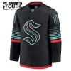 Maillot de Hockey Seattle Kraken Personnaliser Fanatics Premium 2025-26 Noir Troisième - Enfant