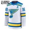 Maillot de Hockey St. Louis Blues Fanatics Premium Robert Thomas 2025-26 Blanc Extérieur - Enfant