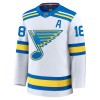 Maillot de Hockey St. Louis Blues Fanatics Premium Robert Thomas 2025-26 Blanc Extérieur - Homme