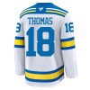 Maillot de Hockey St. Louis Blues Fanatics Premium Robert Thomas 2025-26 Blanc Extérieur - Homme