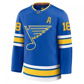 Maillot de Hockey St. Louis Blues Fanatics Premium Robert Thomas 2025-26 Bleu Domicile - Homme