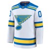Maillot de Hockey St. Louis Blues Personnaliser Fanatics Premium 2025-26 Blanc Extérieur - Homme