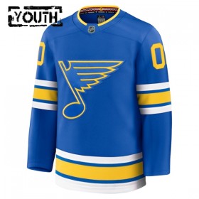 Maillot de Hockey St. Louis Blues Personnaliser Fanatics Premium 2025-26 Bleu Domicile - Enfant