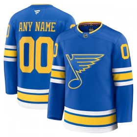 Maillot de Hockey St. Louis Blues Personnaliser Fanatics Premium 2025-26 Bleu Domicile - Homme