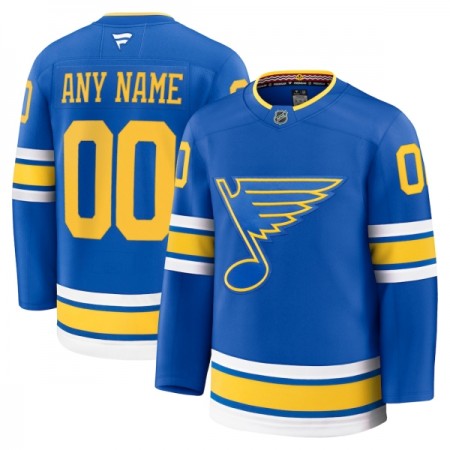 Maillot de Hockey St. Louis Blues Personnaliser Fanatics Premium 2025-26 Bleu Domicile - Homme