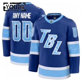 Maillot de Hockey Tampa Bay Lightning Personnaliser Fanatics NHL Stadium Series Premium 2025-26 Bleu - Enfant
