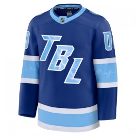 Maillot de Hockey Tampa Bay Lightning Personnaliser Fanatics NHL Stadium Series Premium 2025-26 Bleu - Homme