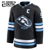 Maillot de Hockey Utah Hockey Club Fanatics Premium Clayton Keller 2025-26 Noir Domicile - Enfant