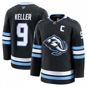 Maillot de Hockey Utah Hockey Club Fanatics Premium Clayton Keller 2025-26 Noir Domicile - Homme
