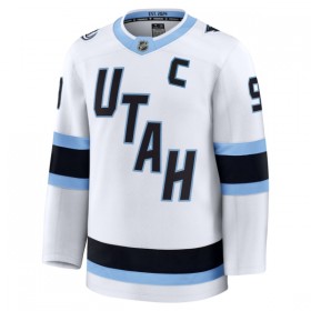 Maillot de Hockey Utah Hockey Club Fanatics Premium Clayton Keller Blanc Extérieur - Homme