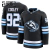 Maillot de Hockey Utah Hockey Club Fanatics Premium Logan Cooley 2025-26 Noir Domicile - Enfant
