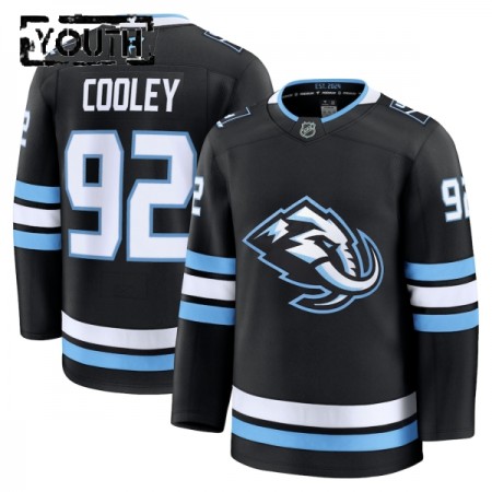 Maillot de Hockey Utah Hockey Club Fanatics Premium Logan Cooley 2025-26 Noir Domicile - Enfant