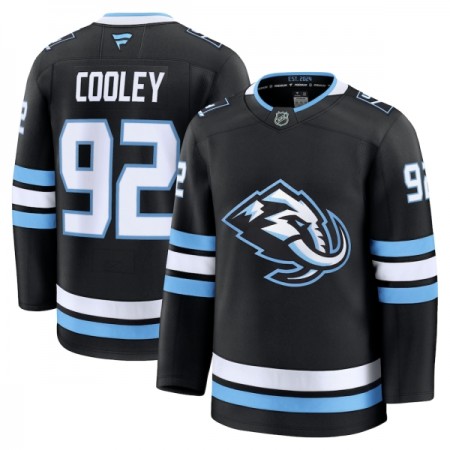 Maillot de Hockey Utah Hockey Club Fanatics Premium Logan Cooley 2025-26 Noir Domicile - Homme