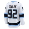 Maillot de Hockey Utah Hockey Club Fanatics Premium Logan Cooley Blanc Extérieur - Homme