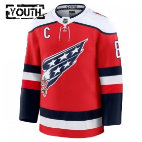 Maillot de Hockey Washington Capitals Fanatics Premium Alex Ovechkin 2025-26 Rouge Troisième - Enfant
