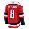 Maillot de Hockey Washington Capitals Fanatics Premium Alex Ovechkin 2025-26 Rouge Troisième - Homme