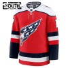 Maillot de Hockey Washington Capitals Fanatics Premium Dylan Strome 2025-26 Rouge Troisième - Enfant