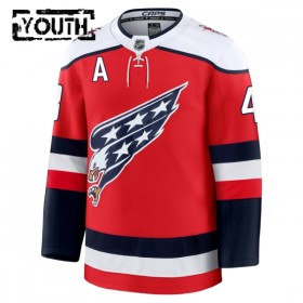 Maillot de Hockey Washington Capitals Fanatics Premium Tom Wilson 2025-26 Rouge Troisième - Enfant