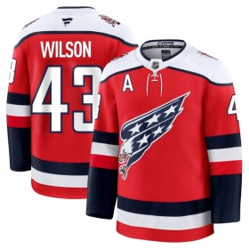 Maillot de Hockey Washington Capitals Fanatics Premium Tom Wilson 2025-26 Rouge Troisième - Homme