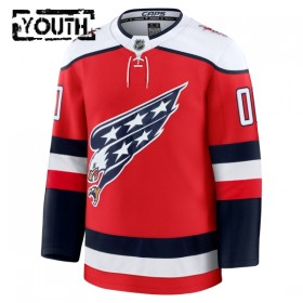 Maillot de Hockey Washington Capitals Personnaliser Fanatics Premium 2025-26 Rouge Troisième - Enfant