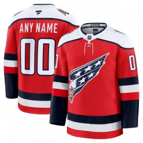 Maillot de Hockey Washington Capitals Personnaliser Fanatics Premium 2025-26 Rouge Troisième - Homme