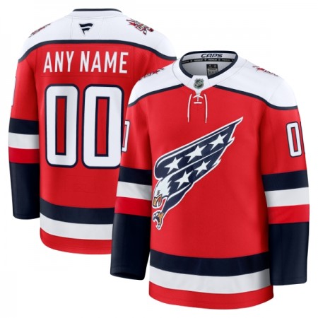 Maillot de Hockey Washington Capitals Personnaliser Fanatics Premium 2025-26 Rouge Troisième - Homme Maillot de Hockey Washington Capitals Personnaliser Fanatics Premium 2025-26 Rouge Troisième - Homme