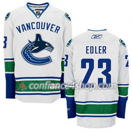 Reebok Maillot de Hockey Vancouver Canucks Alexander Edler #23 Extérieur blanc - Homme