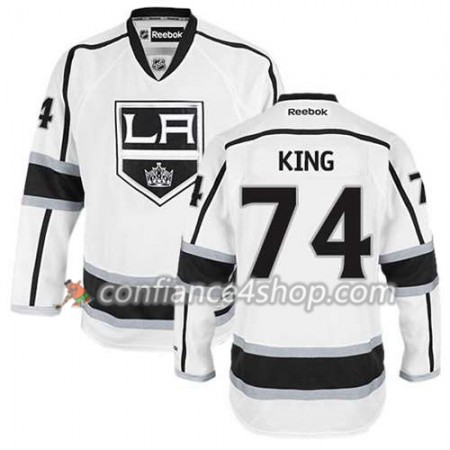 Reebok Maillot de Hockey Los Angeles Kings Dwight King #74 Extérieur blanc - Homme